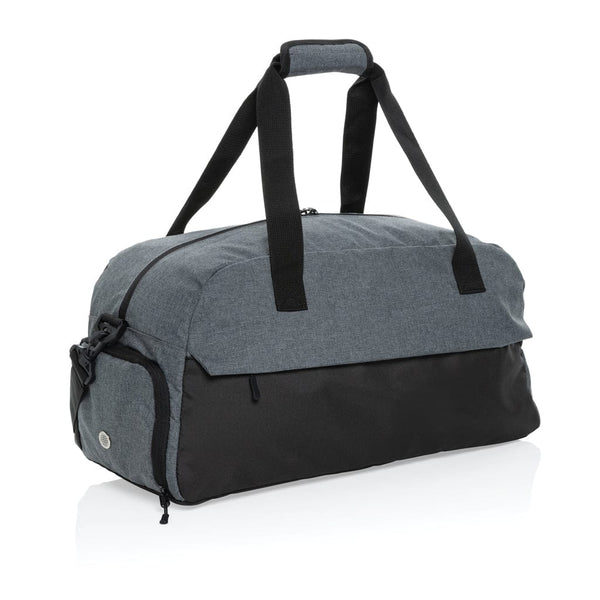 Borsa weekend Kazu in RPET AWARE™ - personalizzabile con logo