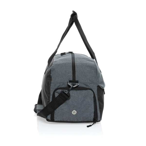 Borsa weekend Kazu in RPET AWARE™ - personalizzabile con logo