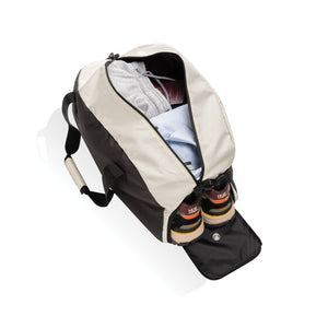 Borsa weekend Kazu in RPET AWARE™ - personalizzabile con logo