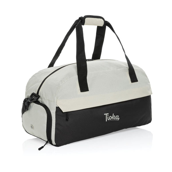 Borsa weekend Kazu in RPET AWARE™ - personalizzabile con logo
