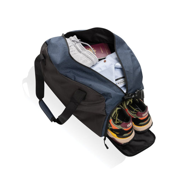 Borsa weekend Kazu in RPET AWARE™ - personalizzabile con logo