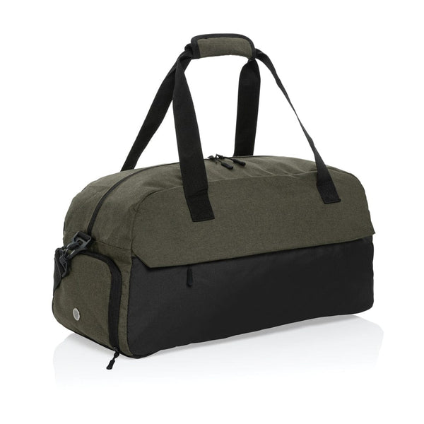Borsa weekend Kazu in RPET AWARE™ - personalizzabile con logo