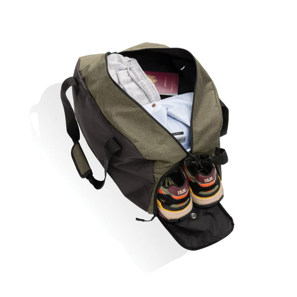 Borsa weekend Kazu in RPET AWARE™ - personalizzabile con logo