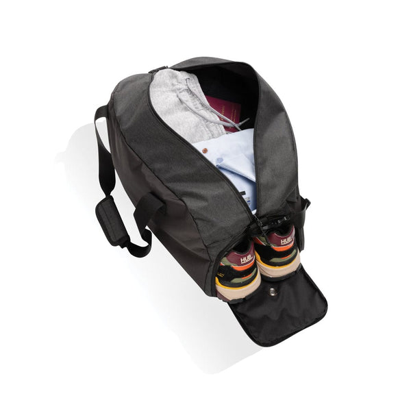 Borsa weekend Kazu in RPET AWARE™ - personalizzabile con logo