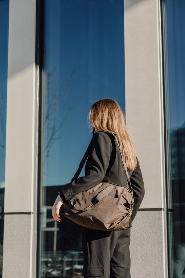 Borsa weekend KENTO URBAN in nylon riciclato RCS - personalizzabile con logo