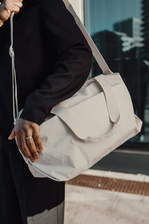 Borsa weekend KENTO URBAN in nylon riciclato RCS - personalizzabile con logo