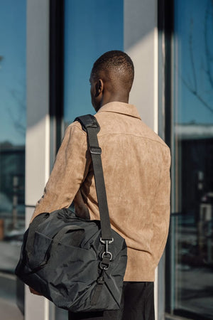 Borsa weekend KENTO URBAN in nylon riciclato RCS - personalizzabile con logo