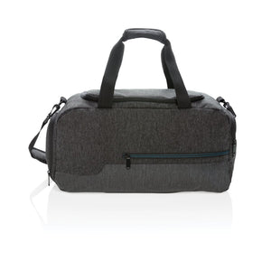 Borsa weekend/sportiva 900D senza PVC nero - personalizzabile con logo