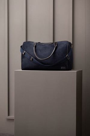 Borsa weekend VINGA Hunton blu - personalizzabile con logo