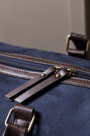 Borsa weekend VINGA Hunton blu - personalizzabile con logo