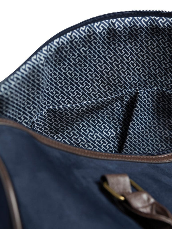 Borsa weekend VINGA Hunton blu - personalizzabile con logo