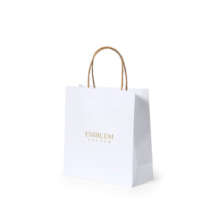 Borsa Yeman bianco - personalizzabile con logo