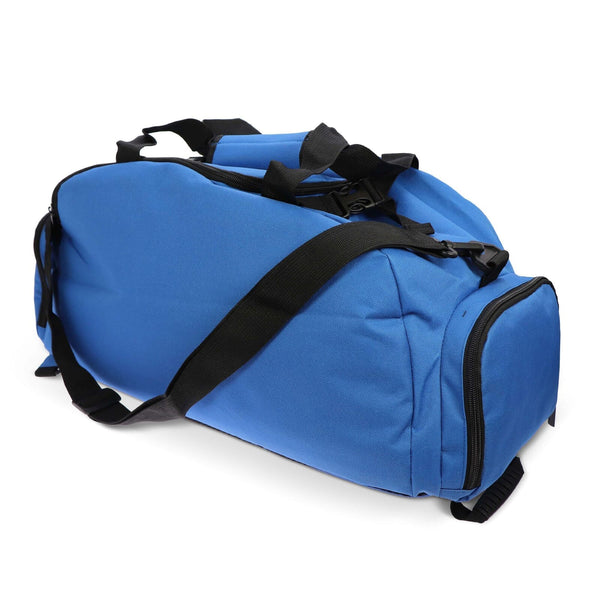 Borsa zaino sportiva Karo R-PET 27L Blu - personalizzabile con logo