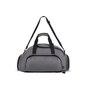 Borsa zaino sportiva Karo R-PET 27L Grigio - personalizzabile con logo