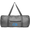 Borsone 190T RPET 20L grigio - personalizzabile con logo