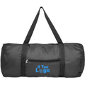 Borsone 190T RPET 20L Nero - personalizzabile con logo