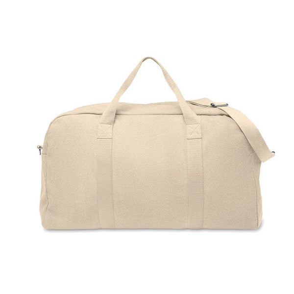 Borsone da viaggio 450 gr natural beige - personalizzabile con logo