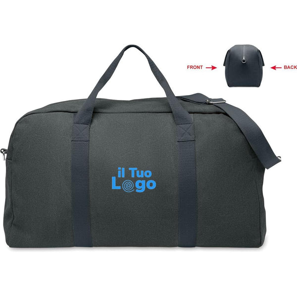 Borsone da viaggio 450 gr riciclato - personalizzabile con logo