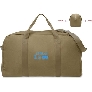 Borsone da viaggio 450 gr riciclato - personalizzabile con logo