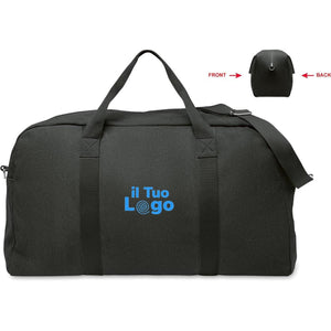 Borsone da viaggio 450 gr riciclato - personalizzabile con logo
