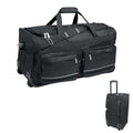 Borsone e trolley 600D RPET Nero - personalizzabile con logo