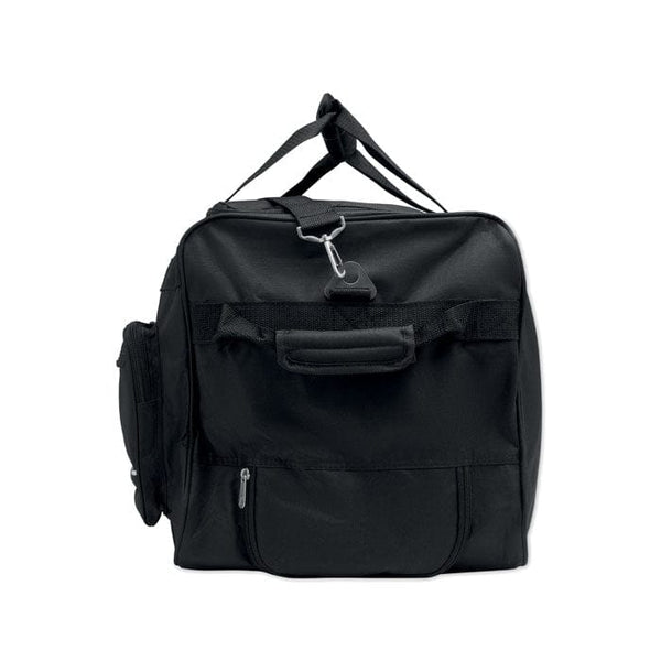 Borsone e trolley 600D RPET Nero - personalizzabile con logo