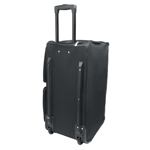 Borsone e trolley 600D RPET Nero - personalizzabile con logo