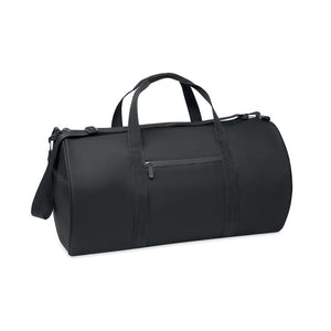 Borsone in 600D RPET Nero - personalizzabile con logo