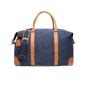 Borsone in canvas VINGA Bosler blu navy - personalizzabile con logo