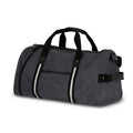 Borsone in tela di cotone riciclato Harper Grigio scuro - personalizzabile con logo
