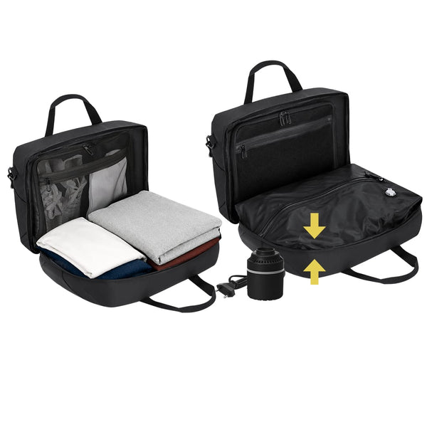 Borsone Sottovuoto Riven nero - personalizzabile con logo