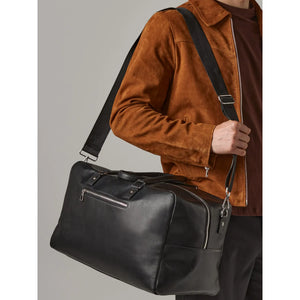 Borsone Tailored Luxe Weekender nero - personalizzabile con logo