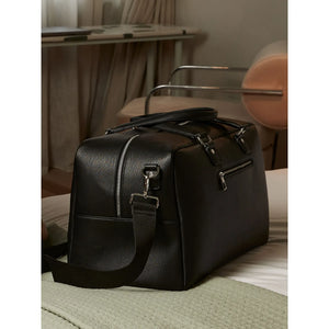 Borsone Tailored Luxe Weekender nero - personalizzabile con logo