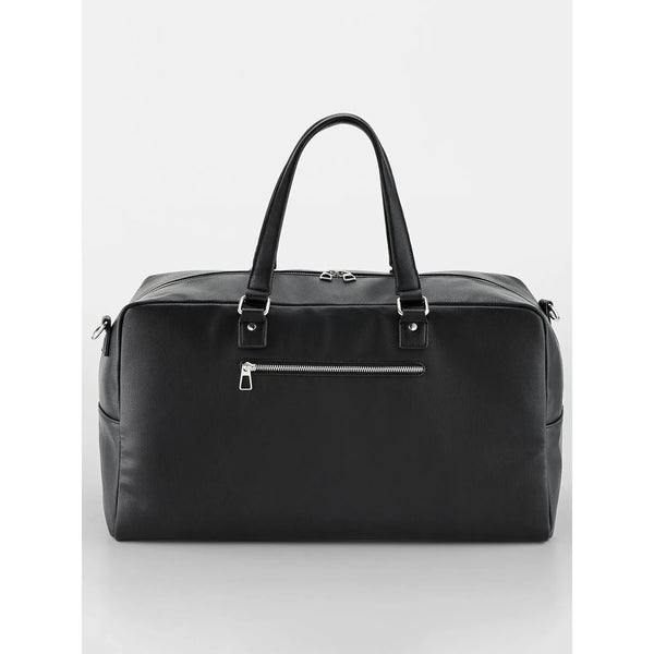 Borsone Tailored Luxe Weekender nero - personalizzabile con logo