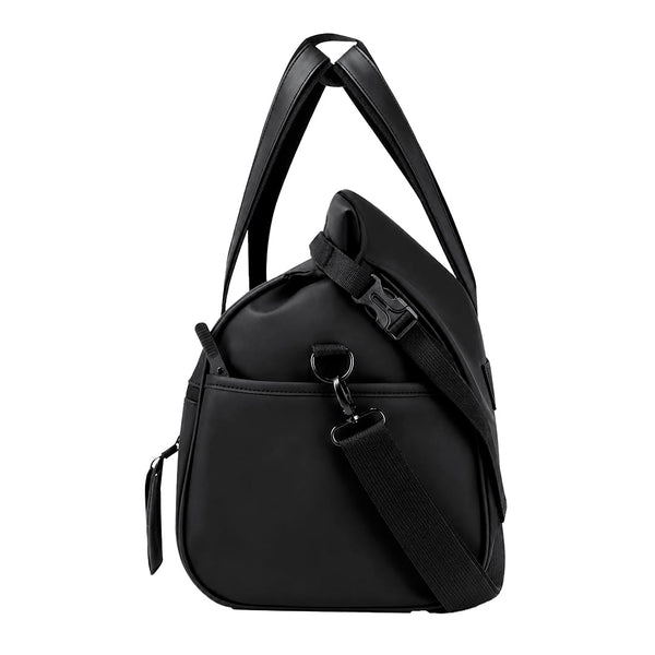 Borsone Velor nero - personalizzabile con logo