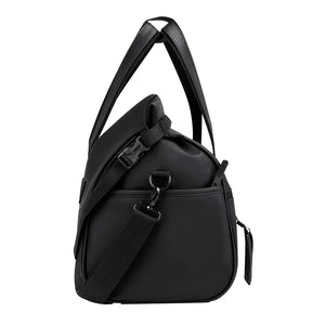 Borsone Velor nero - personalizzabile con logo