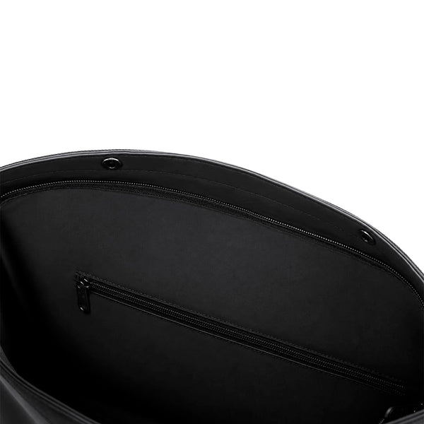 Borsone Velor nero - personalizzabile con logo