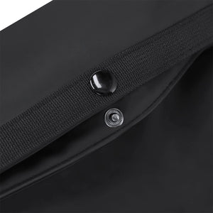 Borsone Velor nero - personalizzabile con logo