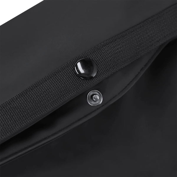 Borsone Velor nero - personalizzabile con logo