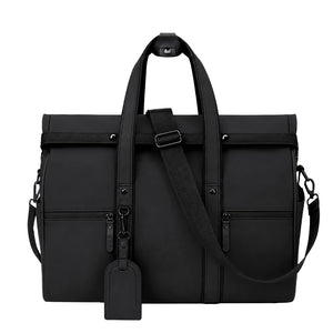 Borsone Velor nero - personalizzabile con logo