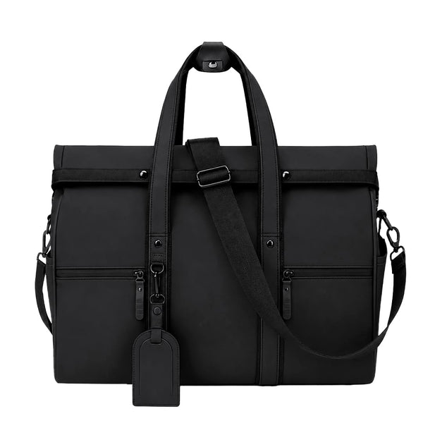 Borsone Velor nero - personalizzabile con logo