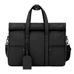 Borsone Velor nero - personalizzabile con logo