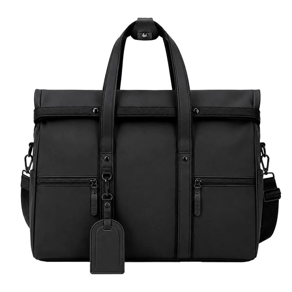 Borsone Velor nero - personalizzabile con logo