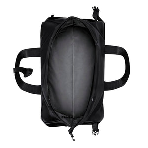 Borsone Velor nero - personalizzabile con logo