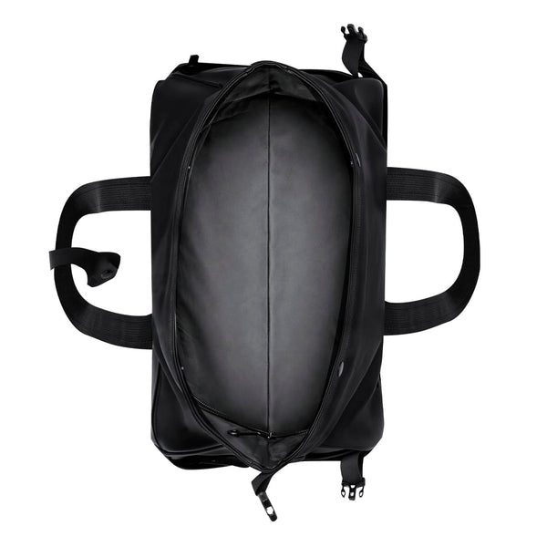 Borsone Velor nero - personalizzabile con logo