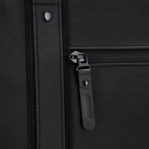 Borsone Velor nero - personalizzabile con logo