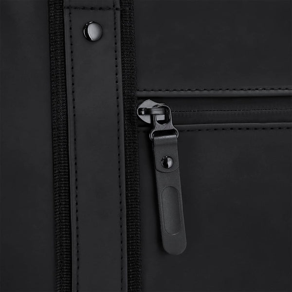 Borsone Velor nero - personalizzabile con logo