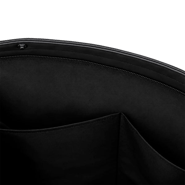 Borsone Velor nero - personalizzabile con logo