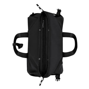 Borsone Velor nero - personalizzabile con logo