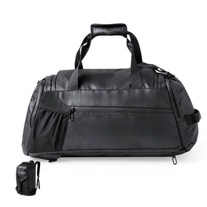 Borsone Zaino Denehy nero - personalizzabile con logo